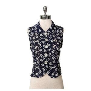 vintage 90's cropped blouse